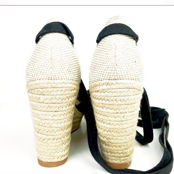 Torrid Lace Up Espadrille Platform Wedge 10.5WW - Picture 3 of 5